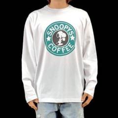 スタバ　スヌーピーパーカー　オーバーサイズパーカー ホワイト L-XL 2025年最新】スタバ スヌーピー パーカーの人気アイテム - メルカリ