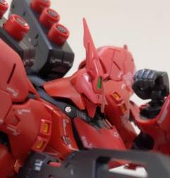 【ベース付】ガンプラ 完成品 1/144 RG MSN-04 サザビー