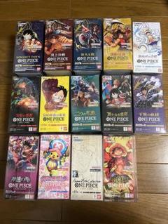【コレクション整理品】ワンピースカード　BOXまとめ売り(テープ付き未開封品)