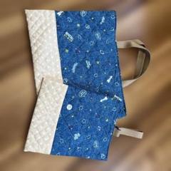 レッスンバック　シューズバック　セット　ハンドメイド