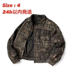 kapital boro 1st SPRINGボロジャケット サイズ3 KAPITAL(キャピタル) BORO SPRING BLACK 1ST JKTブラックティー