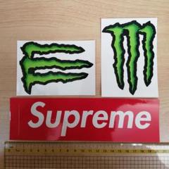 【防水】モンスターエナジー☆★Supreme ★☆ステッカーセット