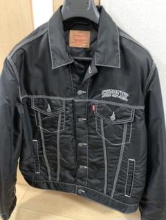supreme リーバイスコラボ ナイロントラッカージャケット