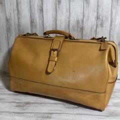 HERZ ヘルツ　ボストンバッグ　口枠　オールレザー
