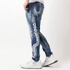 【美品】DSQUARED2 スキニーデニム ダークブルー