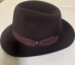 Borsalino ボルサリーノ　ハット　パープル　箱なし Borsalino ボルサリーノ ハット パープル 箱なし - メルカリ