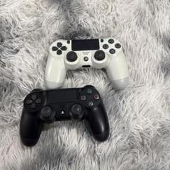 PS4 ワイヤレスコントローラー ホワイト ブラック