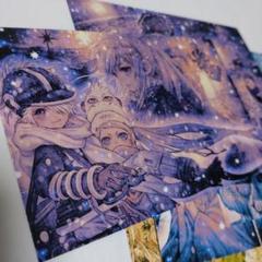 浅田弘幸 テガミバチ 文庫版 初回出荷限定特典 ポストカード 10枚セット