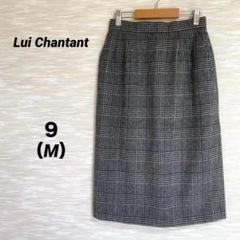 ルイシャンタン Lui Chantant タイトスカート【M】ひざ丈 カシミヤ混
