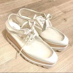 美品 希少 ステラマッカートニー エリス スター 厚底 ピンク