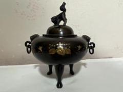高岡銅器 大峰作 香炉 香立 金銀銅 大峰 高岡銅器『鳳凰巴脚香炉』 - 国内外の優れた伝統工芸品