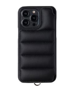 ブラック手帳型iPhoneケース