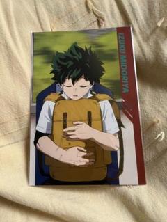 僕のヒーローアカデミア ヒロアカ 緑谷出久 ポストカード 特典 アニメイト ヒロアカ 緑谷出久 緑谷 ポストカード フェア特典 フェア アニメイト