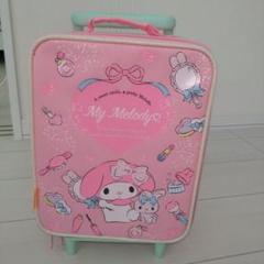 希少　サンリオ　マイメロ ダイカット フェイス　キャリーケース　バッグ　未使用 ♡ マイメロ顔型キャリーバック ♡*.