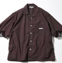 CAHLUMNM CAYLUN ダークブラウン 半袖ワークシャツ CAHLUMNM CAYLUN ダークブラウン 半袖ワークシャツ - メルカリ