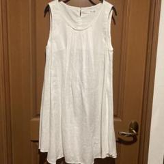 MY PRINCIPLE ノースリーブ Aラインチュニック White