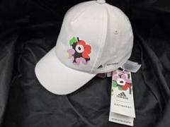 未使用レア完売品 マリメッコ キャップadidasコラボ ウニッコ タグ付き未使用✨ adidas × marimekko ウニッコ柄 キャップ