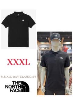 新品未使用 ノースフェイス クラシックポロシャツ XXXL ブラック 海外限定 新品未使用 ノースフェイス クラシックポロシャツ XXXL ブラック