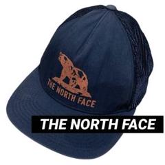 THE NORTH FACE メッシュキャップ ベアー 熊 ネイビー フリー