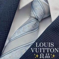 良品✨LOUIS VUITTON ネクタイ モノグラム ジャガード ヴィトン