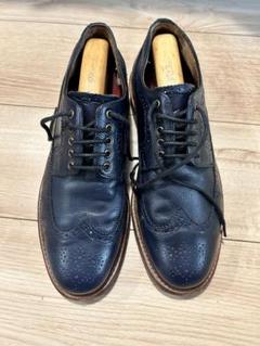 grenson グレンソン パンチドキャップトゥ ブラック 2001年製 8F