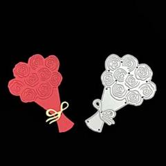 カッティング ダイ 花束 ブーケ 結婚式 ウェディング スクラップブッキング