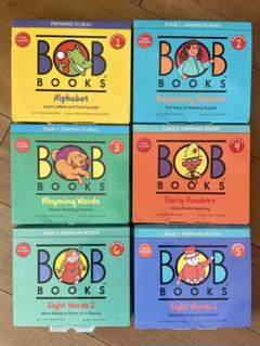 BOB books 6セット英語絵本　英語教材 音声あり BOB books 6セット英語絵本 英語教材 音声あり 本