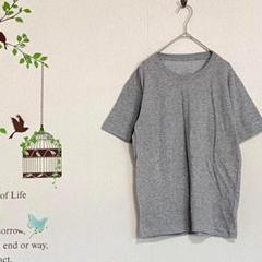 ユニクロ / ドライカラークルーネックTシャツ 半袖 グレー メンズ S