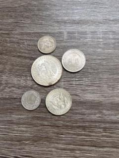 メキシコ 旧貨幣 コレクション 9枚入り(日本) メキシコ 旧貨幣 銀製コイン 5枚セット - メルカリ