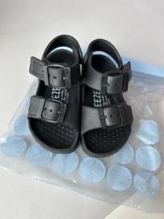 BREEZE ブラックサンダル 14.0