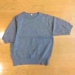 7900□Base on Chic ニットセーター 半袖 カシミア bc07x1