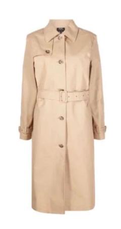 A.P.C. アーペーセー トレンチコート スプリングコート ニュー Greta トレンチコート｜FEMME ｜A.P.C. | アーペーセー