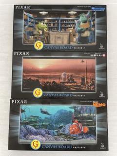 PIXAR ピクサーハッピーくじ キャンバスボードコンプリート３種 Happyくじ / PIXAR 2025│商品一覧│Happyくじ