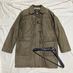 大幅お値下げBURBERRY ダッフルコート＋ハンガーとショッパー付き BURBERRY レザーコート ダッフルコート ハンガー 付き カナダ製