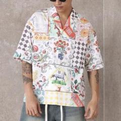 アロハシャツ 半袖 マルチカラー