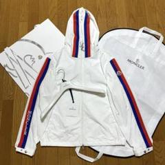 モンクレール RUKBAT ナイロンジャケット ホワイト 国内正規品