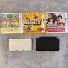 ニンテンドー3DS ホワイト 本体 ＋カセット