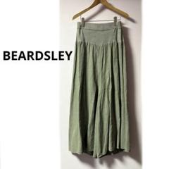 BEARDSLEY ★ ニットコンビ箔バギーパンツ ワイドパンツ リネン