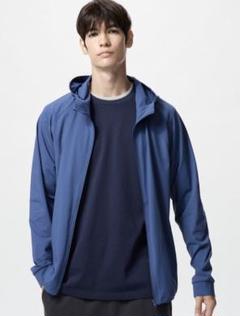 UNIQLO ユニクロ　ドライEXUVカットフルジップパーカ　XLのサムネイル