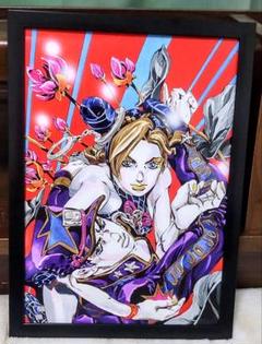 611 JOJO6部 ストーンオーシャン・空条徐倫・承太郎 ポスター