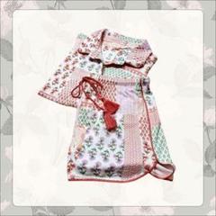 Laura Ashley ふっくら柔らか花柄 半袖＆ショートパンツパジャマ Laura Ashleyふっくら柔らか花柄 半袖＆ショートパンツパジャマL