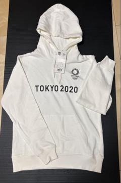 【新品】東京2020 オリンピック公式パーカー未使用&マグネットバッチおまけ付き