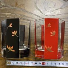 伊予 桜井漆器会館 花クリスタル グラス2客セット - メルカリ