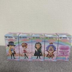 ワンピースワーコレカマバッカ王国フィギュア 5体セット A〜E