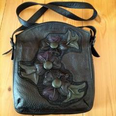 ハンドメイド1点もの！　レザーショルダー、ハンドバッグ