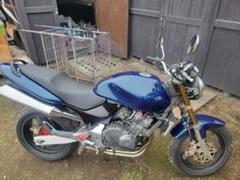 ホンダ ホーネット250 ガソリンタンク 青 前期