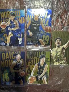 【新品】bリーグ　ウエハース　選手カード　5枚セット