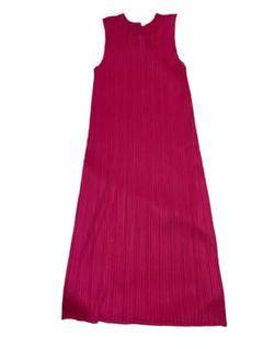 PLEATS PLEASE ノースリーブワンピース　SIZE3 PLEATS PLEASE ノースリーブワンピース ピンク - メルカリ