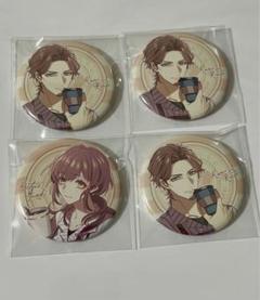 幻奏喫茶アンシャンテ　オトメイトストア　缶バッジ　イル ホログラム缶バッジ(57mm)「幻奏喫茶アンシャンテ」01