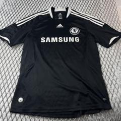 Adidas Chelsea Football Club Samsung Black Orange soccer